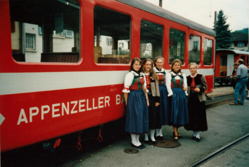 Ausflug Appenzellerland in die Schweiz 1994