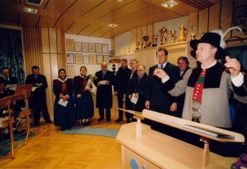 Cäcilia-Feier und Einweihung Probelokal 1999